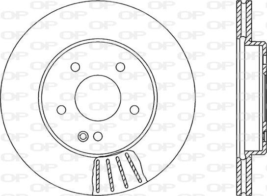 Open Parts BDR1296.20 - Тормозной диск autospares.lv