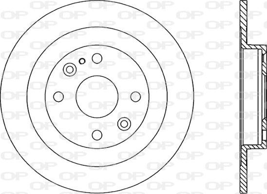 Triscan 92-233869 - Тормозной диск autospares.lv