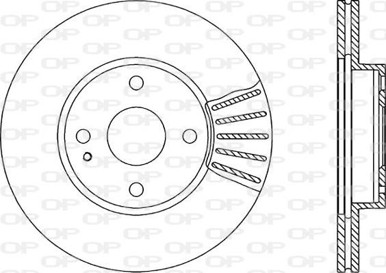 Open Parts BDR1780.20 - Тормозной диск autospares.lv