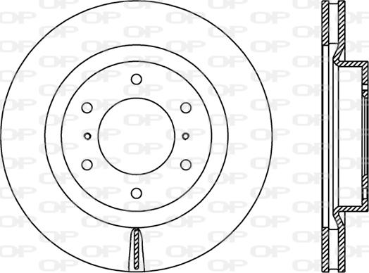 CAR BD-7113 - Тормозной диск autospares.lv