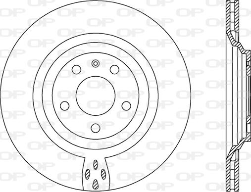 Open Parts BDR2476.20 - Тормозной диск autospares.lv