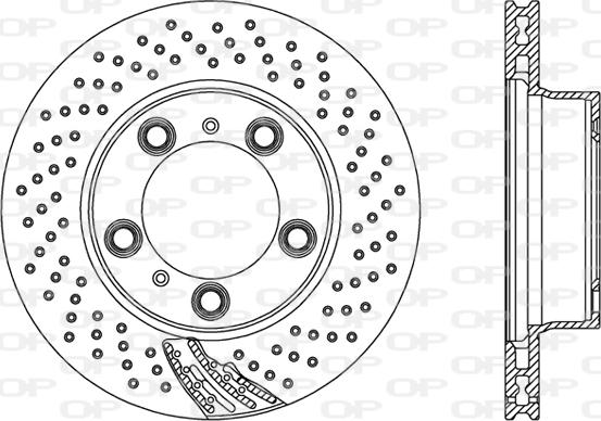 BENDIX 520721 - Тормозной диск autospares.lv