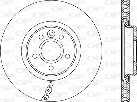 Open Parts BDR2690.20 - Тормозной диск autospares.lv