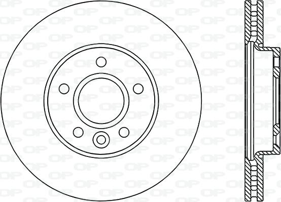Open Parts BDR2691.20 - Тормозной диск autospares.lv