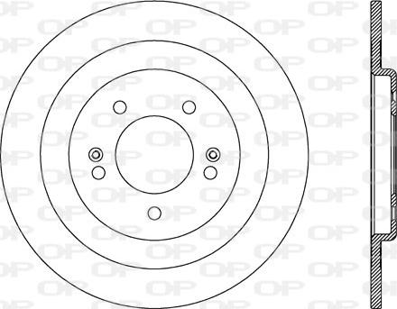 Open Parts BDR2607.10 - Тормозной диск autospares.lv