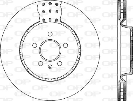 Open Parts BDR2619.20 - Тормозной диск autospares.lv
