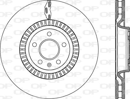 Open Parts BDR2616.20 - Тормозной диск autospares.lv