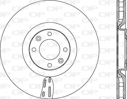 Trusting DF1554 - Тормозной диск autospares.lv