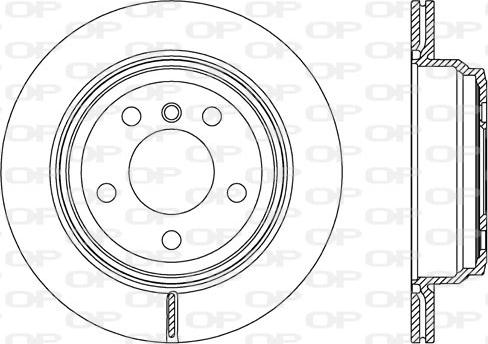 Open Parts BDR2626.20 - Тормозной диск autospares.lv