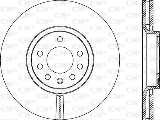 Open Parts BDR2086.20 - Тормозной диск autospares.lv