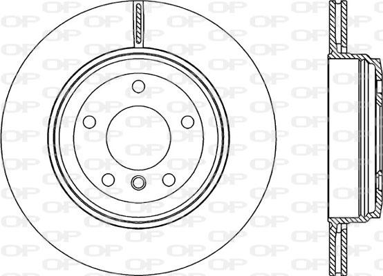 Open Parts BDR2199.20 - Тормозной диск autospares.lv