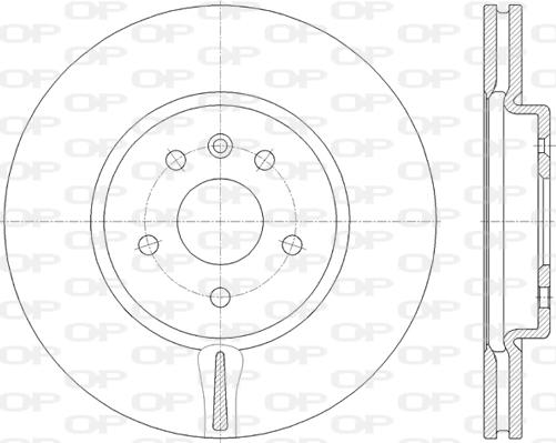 BOSCH 0 986 479 D93 - Тормозной диск autospares.lv