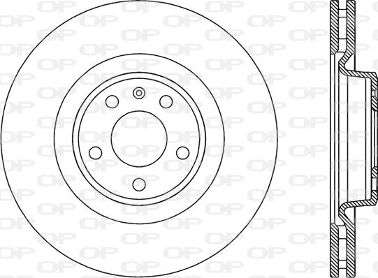 DJ Parts BD3026 - Тормозной диск autospares.lv