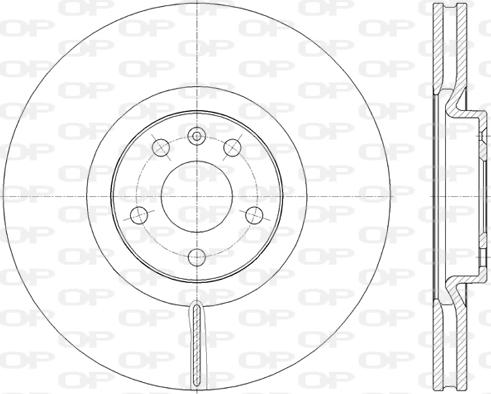 Open Parts BDR2826.20 - Тормозной диск autospares.lv