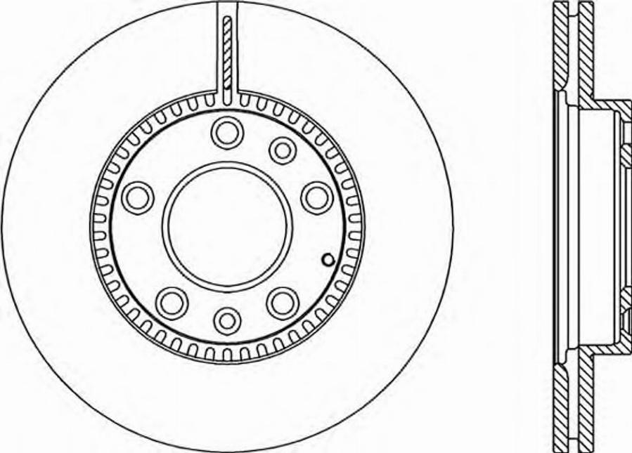 Open Parts BDR2356.20 - Тормозной диск autospares.lv