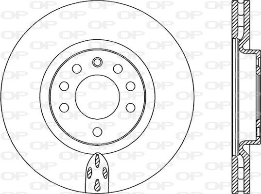 CAR DF1238 - Тормозной диск autospares.lv