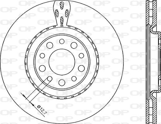 Japanparts DI-931 - Тормозной диск autospares.lv