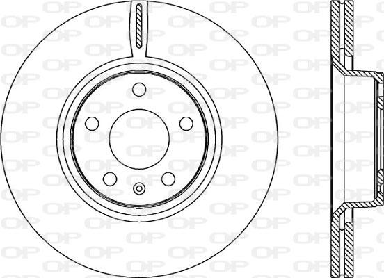 Open Parts BDR2268.20 - Тормозной диск autospares.lv