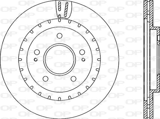 Farcom 230630 - Тормозной диск autospares.lv