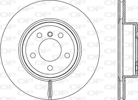 Open Parts BDR2749.20 - Тормозной диск autospares.lv