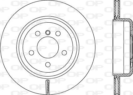 Open Parts BDR2747.20 - Тормозной диск autospares.lv