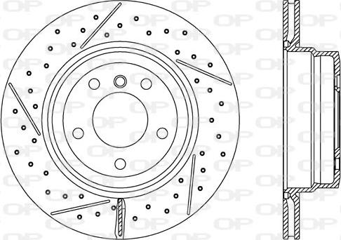 Open Parts BDR2757.20 - Тормозной диск autospares.lv