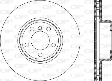 Febi Bilstein 105721 - Тормозной диск autospares.lv