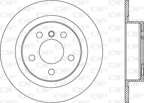 Open Parts BDR2763.20 - Тормозной диск autospares.lv