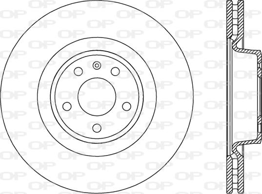 Open Parts BDR2784.20 - Тормозной диск autospares.lv