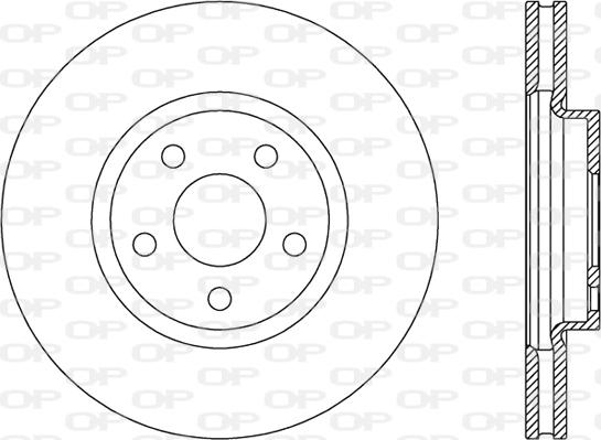 Open Parts BDR2788.20 - Тормозной диск autospares.lv