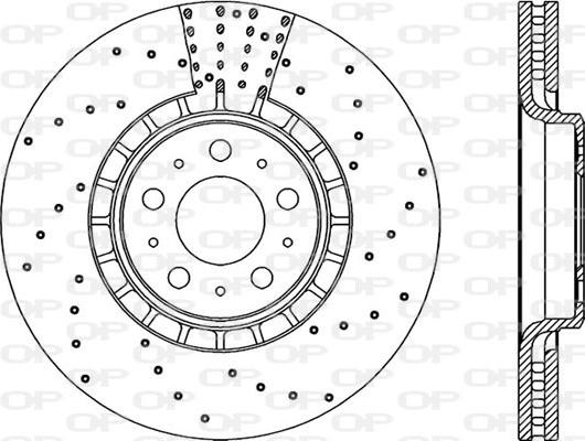 Open Parts BDRS1977.25 - Тормозной диск autospares.lv