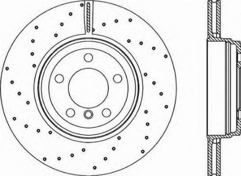 Open Parts BDRS1562.25 - Тормозной диск autospares.lv