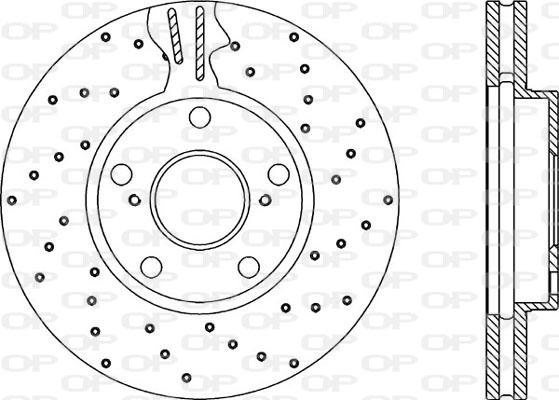 Open Parts BDRS1876.25 - Тормозной диск autospares.lv