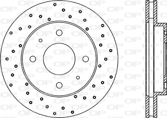 Open Parts BDRS1870.25 - Тормозной диск autospares.lv