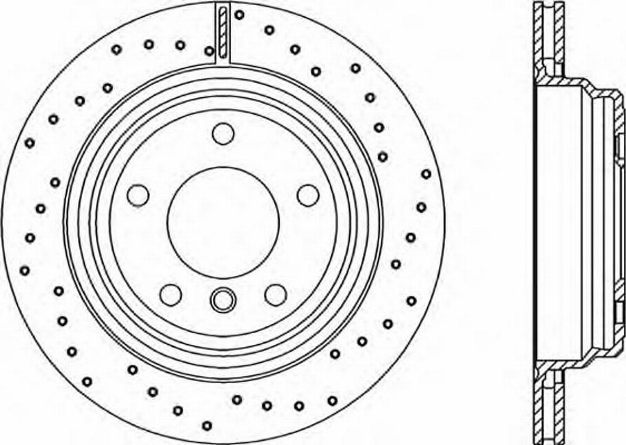 Open Parts BDRS1754.25 - Тормозной диск autospares.lv