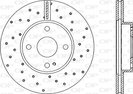 Open Parts BDRS1780.25 - Тормозной диск autospares.lv