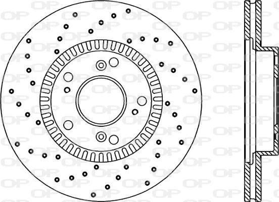 Open Parts BDRS2162.25 - Тормозной диск autospares.lv