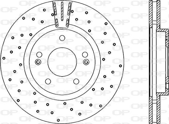 Open Parts BDRS2115.25 - Тормозной диск autospares.lv