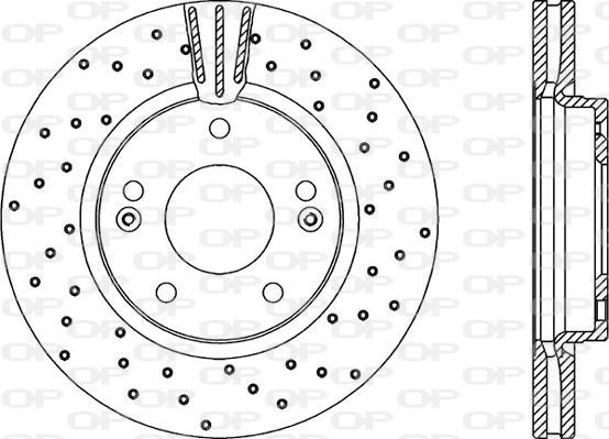 Open Parts BDRS2138.25 - Тормозной диск autospares.lv