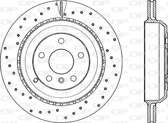 Open Parts BDRS2297.25 - Тормозной диск autospares.lv