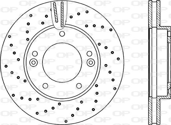Open Parts BDRS2240.25 - Тормозной диск autospares.lv