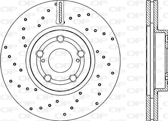 Alpha Brakes HTP-TY-138 - Тормозной диск autospares.lv
