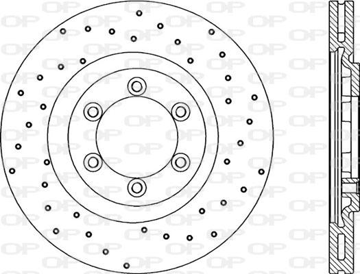 Open Parts BDRS2229.25 - Тормозной диск autospares.lv