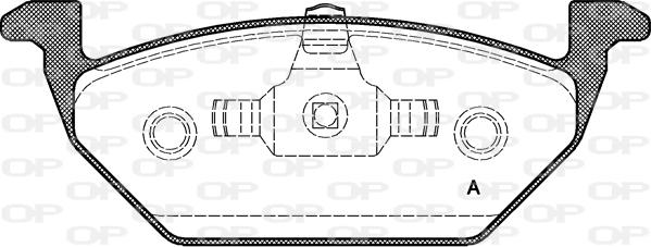 Brake Engineering PA1915 - Тормозные колодки, дисковые, комплект autospares.lv