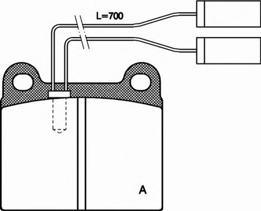 Open Parts BPA0006.01 - Тормозные колодки, дисковые, комплект autospares.lv