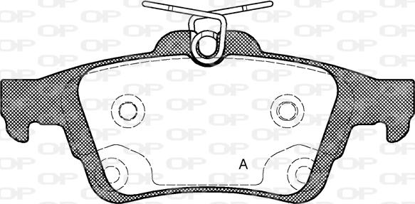 Aisin BPFO-2012 - Тормозные колодки, дисковые, комплект autospares.lv