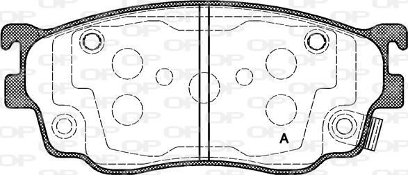 ATE 605831 - Тормозные колодки, дисковые, комплект autospares.lv