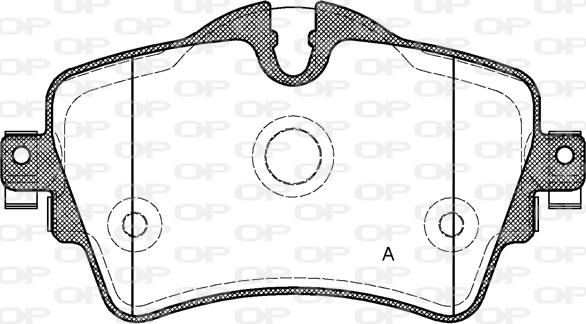 Wagner WBP22187A-D - Тормозные колодки, дисковые, комплект autospares.lv