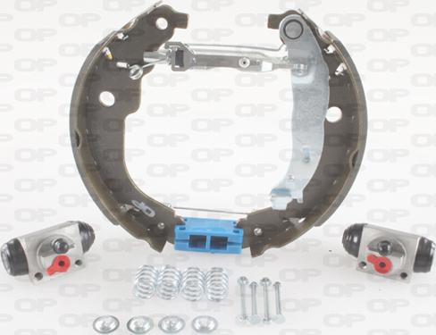 Open Parts BSK2119.00 - Комплект тормозных колодок, барабанные autospares.lv