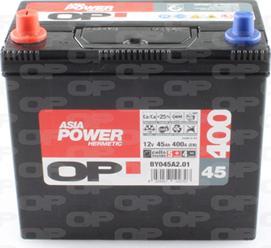 Open Parts BY045A2.01 - Стартерная аккумуляторная батарея, АКБ autospares.lv